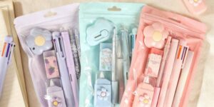 7pcs Flower Themed Stationery Set Gift For Students