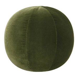 Luna 12 inch  Round Sphere Accent Ball Throw Pillow